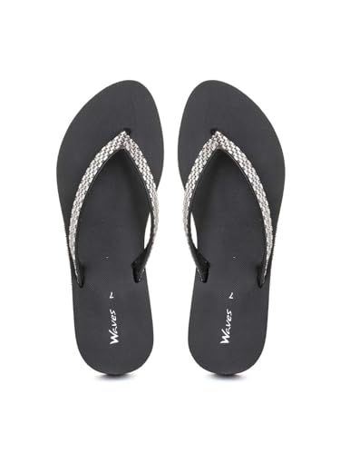 Image of Khadim's Waves Platform Heel Slippers for Women