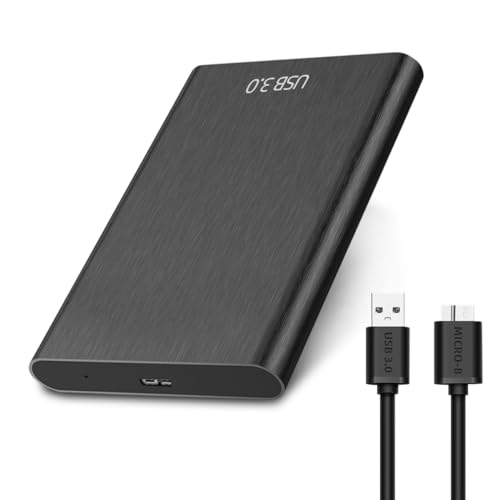 External Hard Drive, Portable Hard Drive, USB 3.0 Data Cable, 2 TB Hard Drive, Data Storage, Slim...