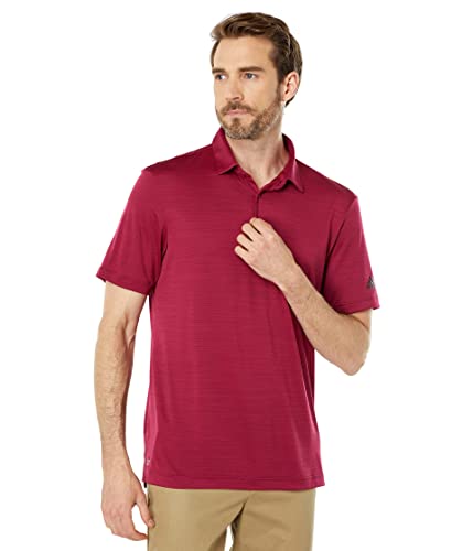 Polo de golf adidas pour homme avec motif spacedye stripe confortable