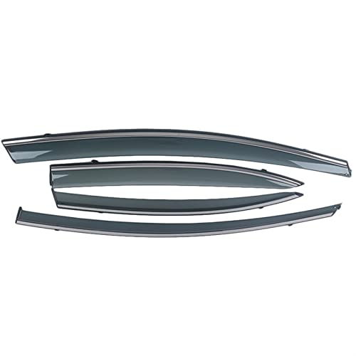 WOHOOD Windabweiser Für Honda Für Civic 8 Limousine 2006 2007 2008 2009 2010 2011 Tür Seitenfenster Air Guard Deflektoren Markisenverkleidung