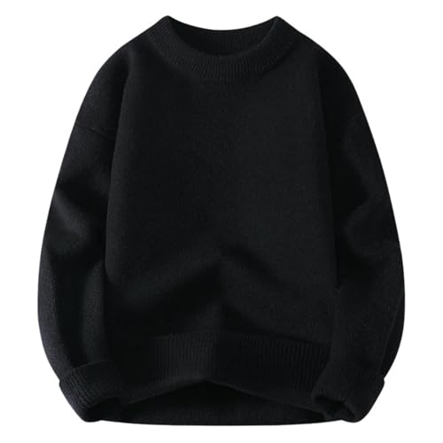 Pull en tricot pour homme, coupe décontractée chic pour l'automne