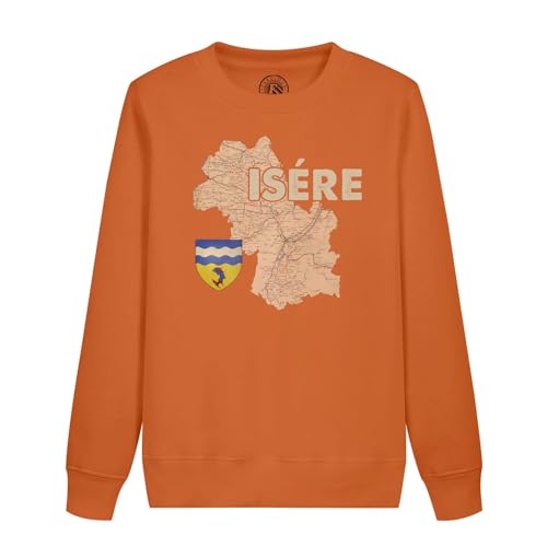 Sweatshirt enfant Isère 38 idéal pour l'école et les sorties à Grenoble