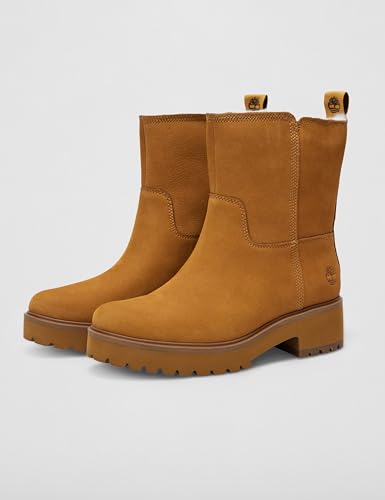 Timberland Timberland Women's Carnaby Cool Basic Warm Pull On Wr Chelsea Boot, wheat, 38 EU Weit