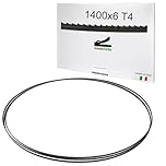 Fraiser CrocoBlade set 3 lame sega a nastro 1400 x 6 x 0,65 mm, per legno e derivati – ricambio professionale per seghe a nastro TC-SB 200, HBS30, HBS25, PBS 350 – TPI 4