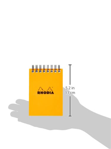 RHODIA 11200C - Geniet Notitieblok N°11 Oranje - A7 7,4 x 10,5 cm - Kleine Ruitjes - 80 Afscheurbare Bladen - Clairefontaine Wit Papier 80 g/m² - Soepele Gecoate Kartonnen Omslag : Collectif RHODIA 11200C - Geniet Notitieblok N°11 Oranje - A7 7,4 x 10,5 cm - Kleine Ruitjes - 80 Afscheurbare Bladen - Clairefontaine Wit Papier 80 g/m² - Soepele Gecoate Kartonnen Omslag : Collectif