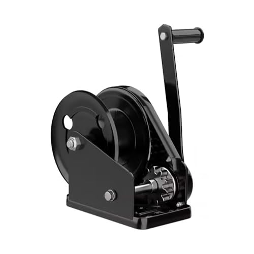 Winche manual bidireccional con capacidad 800kg y cable 20m