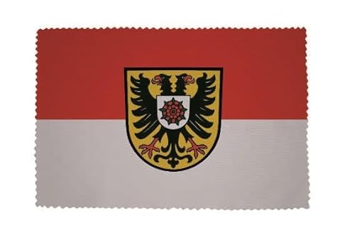 U24 Brillenputztuch Kraichtal Fahne Flagge Glasreinigungstuch Microfasertuch