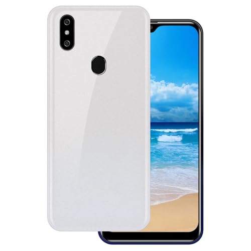 OAGELIM P[X Oukitel C15 Pro Ƃ̌݊ Case ϏՌTPU\tgtLVuWFیdbJo[ σXNb`~^[x̑ϗ (zCg)