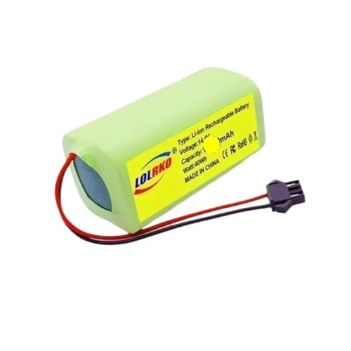 Compatible Con Cecotec Conga Excellence 950 990 109 0 Ecovacs Deebot DN621 601/605 Eufy RoboVac 35C I7 V710. Batería De Iones De Litio For Robot Aspirador De 14,4 V(6800mAh)
