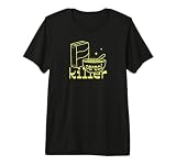 Camiseta Cereal Killer con Divertido Juego de Palabras para Desayuno y Humor gastronómico Camiseta Premium