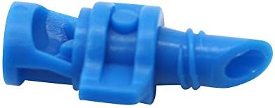 Botanical Garden Lawn Nozzle Garden Sprinkler 90/180/360 Angle Simple Refraction Nozzle Sprinkler Agriculture Fruit Tree Irrigation Mist Sprayer 500 Pcs (Color : Red)
