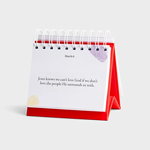 Everybody Always: Becoming Love in a World Full of Setbacks and Difficult people - An Inspirational DaySpring DayBrightener - Perpetual Calendar