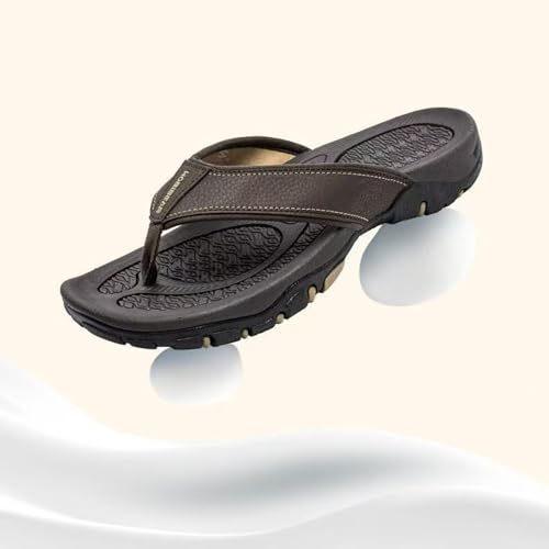 Mens Thong Sandals, Indoor and Outdoor Beach Flip Flop, Water Sandals Outdoor Athletic Thong Sandal Slippers 7