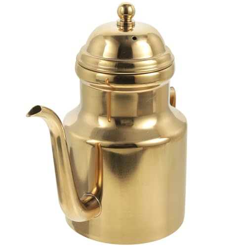 ABOOFAN Dispensador de Aceite de Acero Inoxidable 450 Ml Contenedor Multifunción para Vinagre y Salsa Práctico Porta Aceite Tapa para Cocina y Uso Doméstico