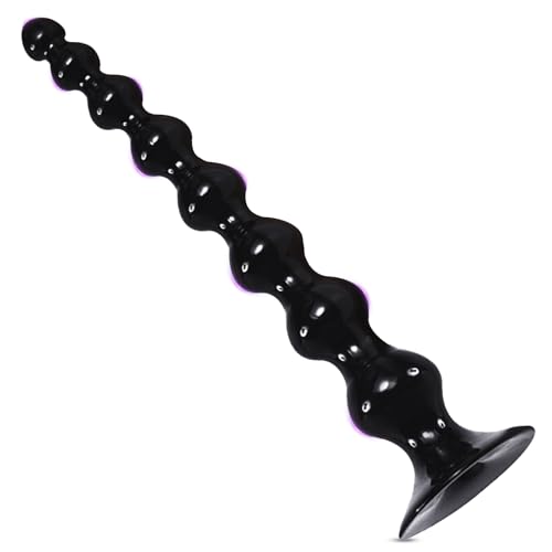 360mm Analkugeln Analkette mit 8 Anal Beads,Anal Dildo xxl Analdilos Herren mit Dildo Saugnapf,Analplug für Männer Frauen Anfänger,Buttplug Analplugs Masturbator Analspielzeuge,Sex Spielzeug Beide