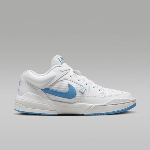 Jordan Stadium 90 Women's Shoes (FB2269-100, White/Sail/Gym Red/Dark Powder Blue) Size 113