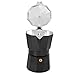 Gmkjh Cafetière - Cafetière - Capacité : 300 ml - Capacité : 6 tasses - En aluminium - Accessoire pour la maison et le bureau - Noir