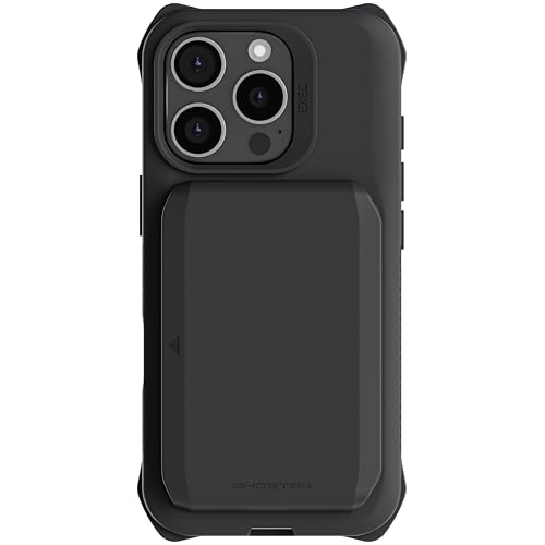 Coque portefeuille iPhone 16 Pro Ghostek Exec haut de gamme compatible MagSafe