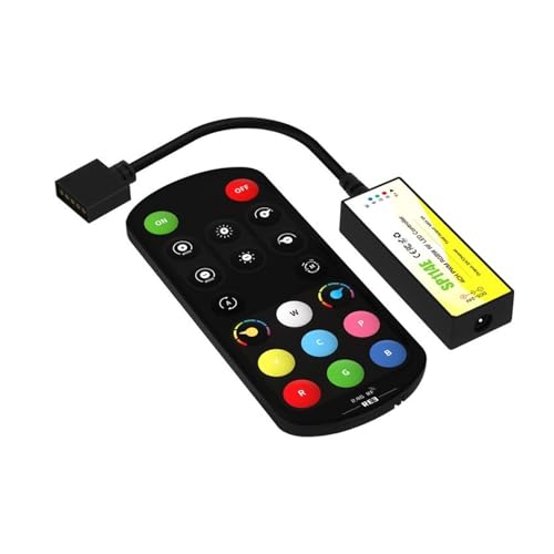Remote control SP114E four-channel PWM RGBW controller independent white light dimming mode DC5-24V