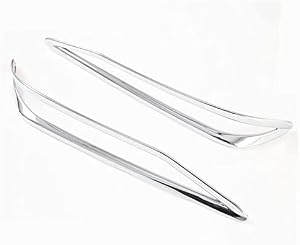 2021 2022 for Hyundai Elantra SE SEL Limited Back Rear Fog Light Lamp Cover Trim Car Exterior Accessories Chrome