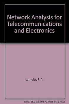 Hardcover Network Analysis for Telecommunications and Electronics Book