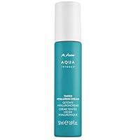 M. Asam AQUA INTENSE Tinted Hyaluron Cream (50ml) – Getönte Tagescreme mit Hyaluron, Kaschiert Rötungen & spendet Feuchtigkeit, Hautton-anpassend, Leichte Deckkraft für alle Hauttypen