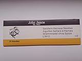 John James Saddlers Harness Needles - Rounded Point - 25 Pack, Size 1/0 - Large