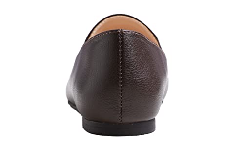 Image of FEVERSOLE Women's Loafer Flat Pointed Fashion Slip On Comfort Driving Office Shoes