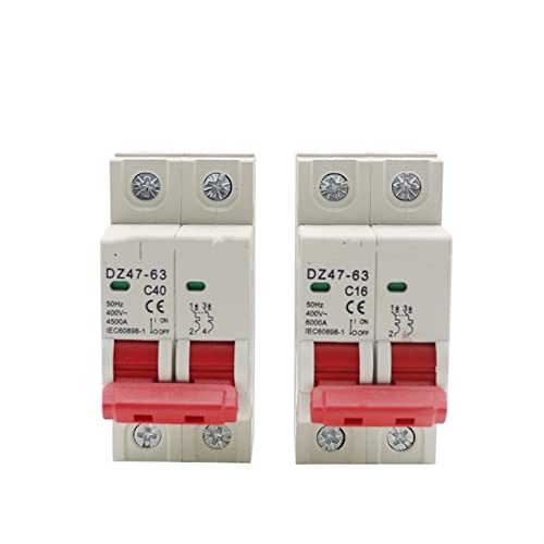 Disyuntor C45N 63A para solucionar cortes de luz por sobrecarga en instalaciones de 400V