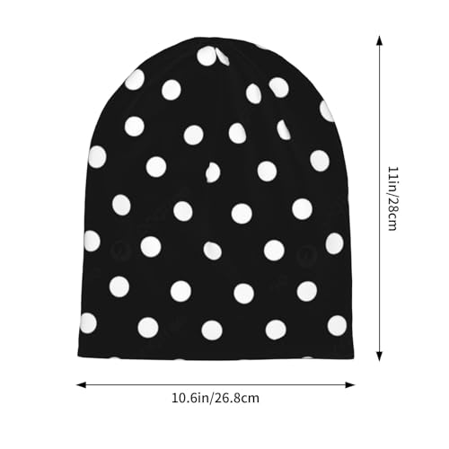 Gorro Unisex Holgado Tipo Beanie de Punto miniatura 3