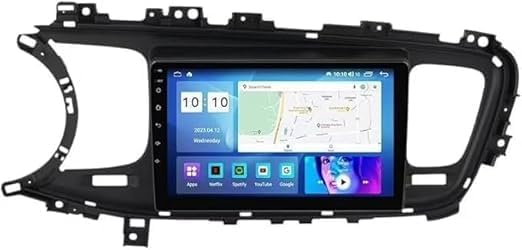 ARAD Car Stereo for KIA OPTIMA 2011-2013 ANDROID LATEST VERSION Touch Screen 9 INCH, CarPlay, Android Auto, GPS Navigation, Bluetooth WITH REAR CAMERA 2GB RAM + 32GB ROM (2, GB)