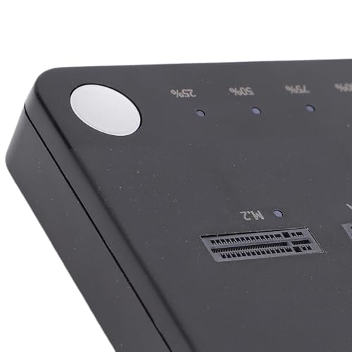 Duplicador M.2 NVMe SATA SSD, Estación Dock Dual Bahía 20Gbps miniatura 7