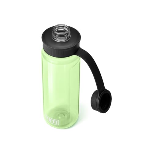Image of YETI Yonder Water Bottle with Yonder Tether Cap, Lightweight, Leakproof and BPA-Free