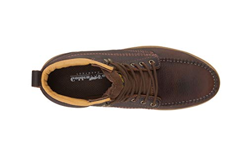 Golden Fox Steel Toe Work Boots Men's 6" Moc Toe Wedge Comfortable Boots for Construction3