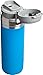 Stanley Quick Flip GO Water Bottle 36 oz | Push Button Lid | Leakproof and Packable for Travel and Sports | Insulated Stainless Steel | BPA-Free | Azure