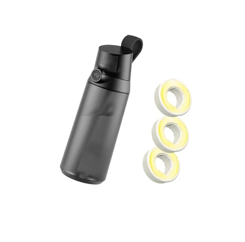 Midnight Black - airarupu original Click drinking bottle,-airupupairupup - incl. 3 pods - limited edition - Bestseller