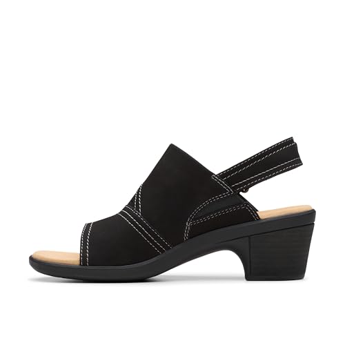 Image of Clarks Women's Emily2 Mist Heeled Sandal | Casual Sandals