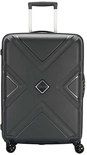 Image of American Tourister Polycarbonate Unisex Speed Wheel 8 Wheel Suitcase Kross Sp68 /25 (Fs0Amekros68001, Slate Grey, 68)