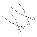 TOBBOMEY 2 Stück Kohlezange Lang Grillkohle Zange Bbq Brennholz Greifer Robuste Kohleklammer für...