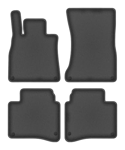 Tapis Mercedes S W222 Berline Longue Polyamide Graphite Caoutchouté