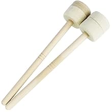 RELIABLE - The maple wood handle and firm felt head on the A-Star Bass Drum Beater make this a strong and stable pair of beaters COMFORTABLE - The shaped handle helps to ensure comfort alongside a strong grip when playing with these sticks. VERSATILE...