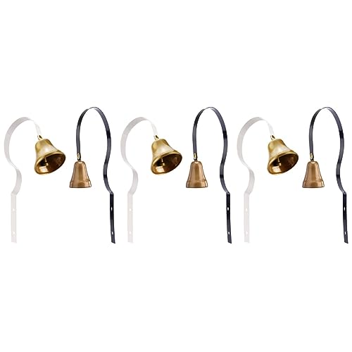 balacoo 6 Pcs Potty Training Bells for Dogs Metal Dog Door Bell Training Door for