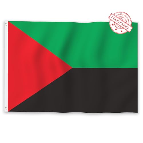 Aoihrraan Martinique Drapeau 150x250cm Double Face Martinique Drapeau Indépendant Bannière Pour La Célébration En Plein Air Maison Jardin Porche Parti Décoration Drapeau Avec 2 Oeillets Solides