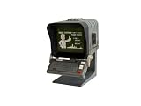 Wasteland Terminal Miniature – Fallout Inspired Retro Gamer Prop Display (Desktop Stand)