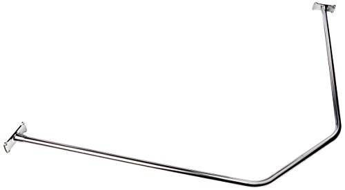 Barclay 4156-36-CP Neo Angle Shower Rod, 36-Inch