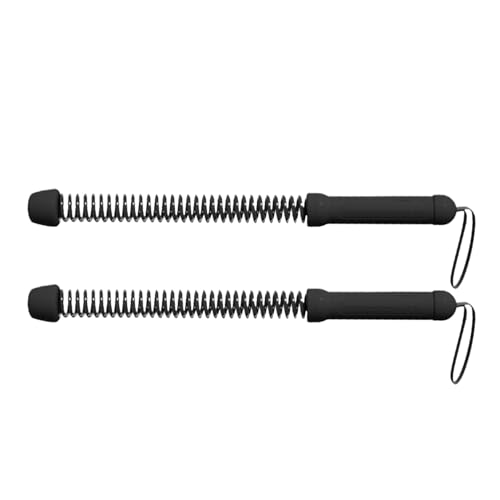 トレーニング用ロープ | エクササイズバトルロープ,2パックの多機能コードレスバトルロープ、初心者向けのポータブル筋力トレーニングロープ、スペースの制約がなく、滑り止めと防汗ハンドル、マルチシーン使用、ホームジムに適した耐久性のあるフィットネスロープ。 筋