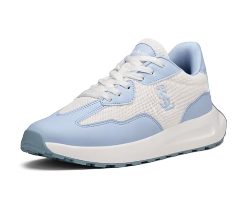 Image of LOUIS STITCH Women's Lightweight Athleisure Sport Shoes | Lightweight Casual Sneakers | Sporty Lace-Up Sneaker and Athleisure Wear| Perfect for Casual, Gym & Travel Wear | LSLD-AT-RF01