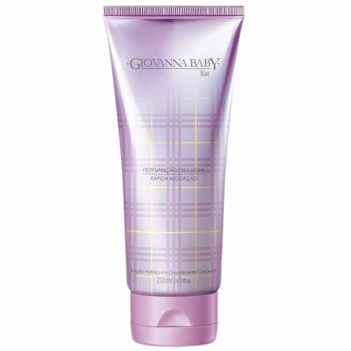 Loção Hidratante Giovanna Baby Lilac 200ml.