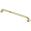 Kingston Brass DR514242 Meridian inch Decorative Ada Grab Bar, 24", Polished Brass