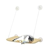 Pinji Hamaca para Gato Perca Seguro con Ventosas Durable Cam